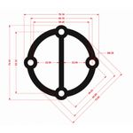 Casa si Gradina - Electrice - Echipamente electrice - Compresoare - Garnituri set pentru cap compresor de aer 47-55mm CH092 Mod.15(F) - Infinity.ro