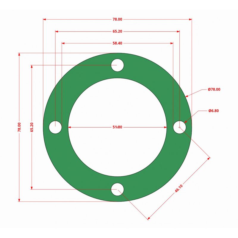 Casa si Gradina - Electrice - Echipamente electrice - Compresoare - Garnituri set pentru cap compresor de aer 47-55mm CH092 Mod.15(F) - Infinity.ro