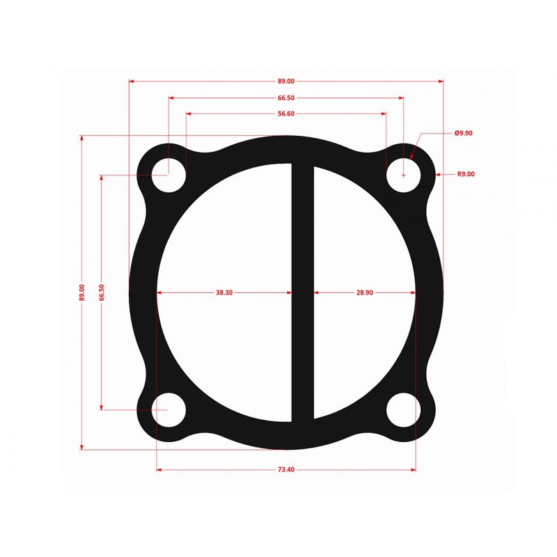 Casa si Gradina - Electrice - Echipamente electrice - Compresoare - Garnituri set pentru cap compresor de aer V 65mm CH083 Mod.6(J) - Infinity.ro