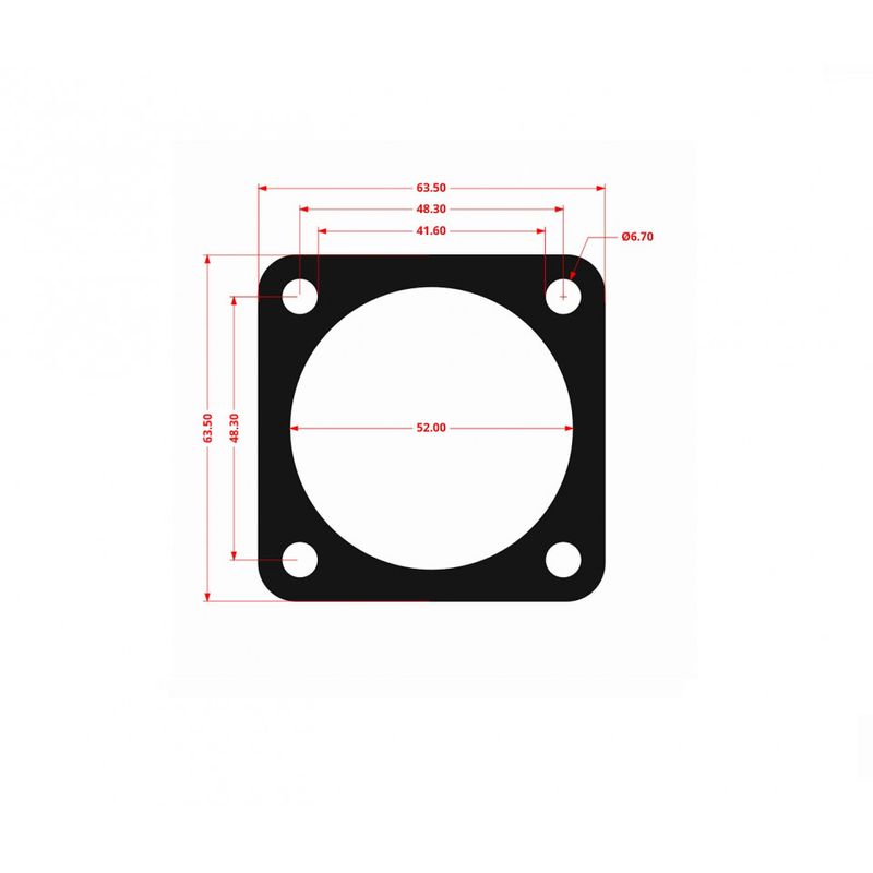 Casa si Gradina - Electrice - Echipamente electrice - Compresoare - Garnituri set pentru cap compresor de aer 51mm CH087 Mod.10 (A) - Infinity.ro