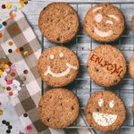 Casa si Gradina - Decoratiuni - DIY - Sabloane decorative pereti - Set 14 sabloane decorare cafea 14 si 7 cm 0.5mm Emoji-uri model MXSP7343 - Infinity.ro