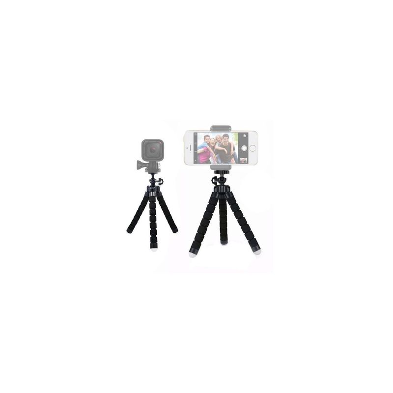 Laptop, Telefoane si Tablete - Telefoane mobile si accesorii - Accesorii Telefoane - Suport si docking telefoane - Trepied Mini Flexibil pentru Smartphone, Ajustabil si usor de Transportat, 3 brate prindere, format compact, 8,5 cm - Infinity.ro