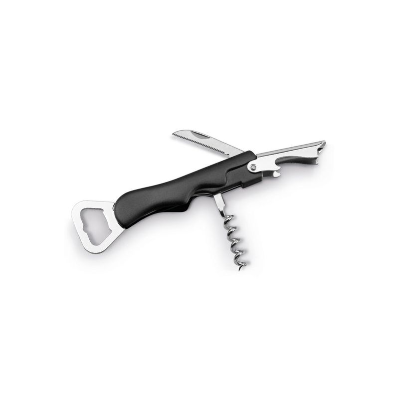 Casa si Gradina - Bucatarie si vesela - Accesorii bar - Tirbusoane si dopuri - Tirbuson, cutit somelier, desfacator sticle,  multifunctional din otel inoxidabil, 136 x 40 x 20 mm - Infinity.ro