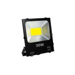 Casa si Gradina - Corpuri si surse de iluminat - Veioze si lampi - Lampi de veghe copii - Proiector LED Exterior Negru, IP66, Rezistent la apa, Aluminiu si sticla de inalta rezistenta, alb natural 6000K - Infinity.ro