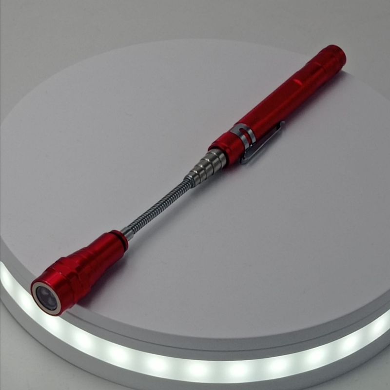 Auto si Moto - Reparatii si depanare - Scule auto - Scule si truse auto - Recuperator Telescopic cu sistem de prindere la curea , Varf Magnetic, Lungime Maxima 67 Cm, rosu - Infinity.ro