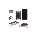 Sport si Outdoor - Ciclism - Piese pentru biciclete - Scule biciclete - Kit Multifunctional pentru Bicicleta 16 in 1, Chei, Surubelnite, Inbus, Levier Engros, 9 x 5 cm - Infinity.ro