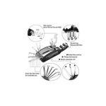 Sport si Outdoor - Ciclism - Piese pentru biciclete - Scule biciclete - Kit Multifunctional pentru Bicicleta 16 in 1, Chei, Surubelnite, Inbus, Levier Engros, 9 x 5 cm - Infinity.ro