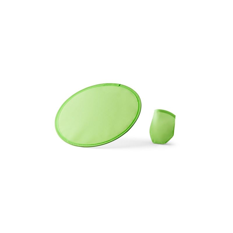 Jucarii, Copii si Bebe - Jucarii si jocuri - Jucarii de exterior - Zmeie si jucarii zburatoare - Jucarie interactiva, disc zburator, pliabil, model simplu, model colorat, verde, 250 mm, husa - Infinity.ro