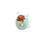 Jucarii, Copii si Bebe - Jucarii si jocuri - Jucarii & jocuri educative - Jucarii interactive - Jucarie Dinozaur Interactiva de Facut Baloane de Sapun, Pentru Copii, Maro, cu Lumini si Sunete 11x 9x13 cm - Infinity.ro