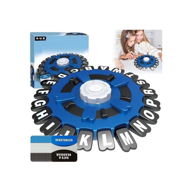 Jucarii, Copii si Bebe - Jucarii si jocuri - Jocuri si puzzle - Jocuri de societate - Joc Think Words de Societate Cuvinte Rapide, Educativ si Interactiv cu 36 Carti, in Limba Engleza, pentru Familie - Infinity.ro