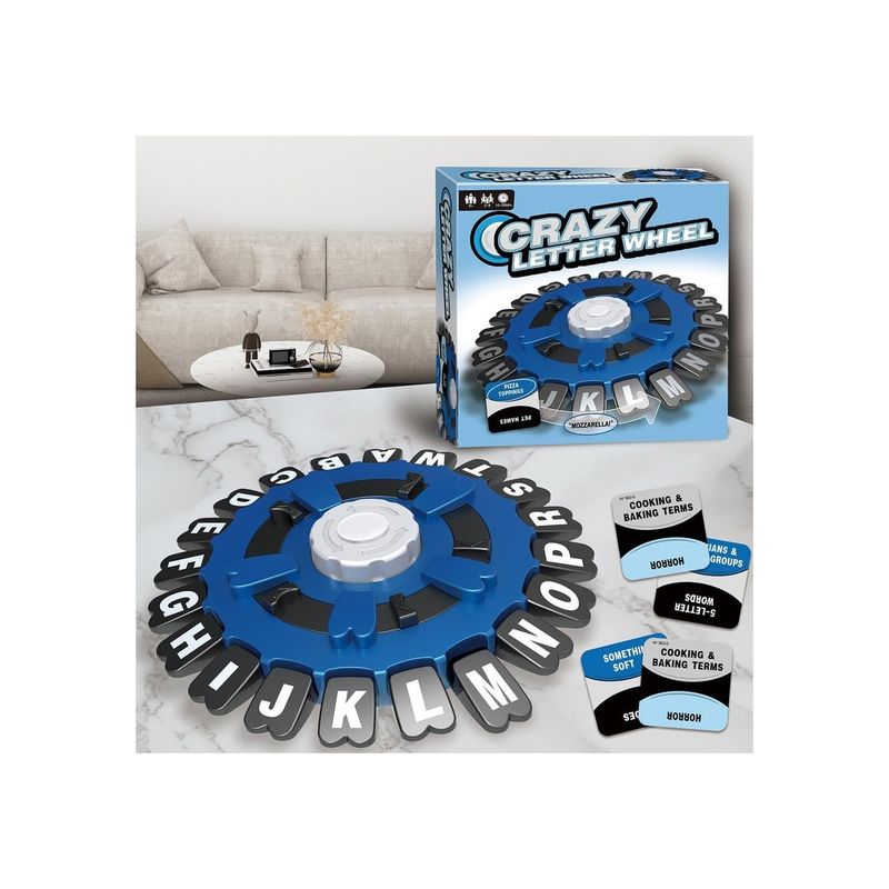 Jucarii, Copii si Bebe - Jucarii si jocuri - Jocuri si puzzle - Jocuri de societate - Joc Think Words de Societate Cuvinte Rapide, Educativ si Interactiv cu 36 Carti, in Limba Engleza, pentru Familie - Infinity.ro