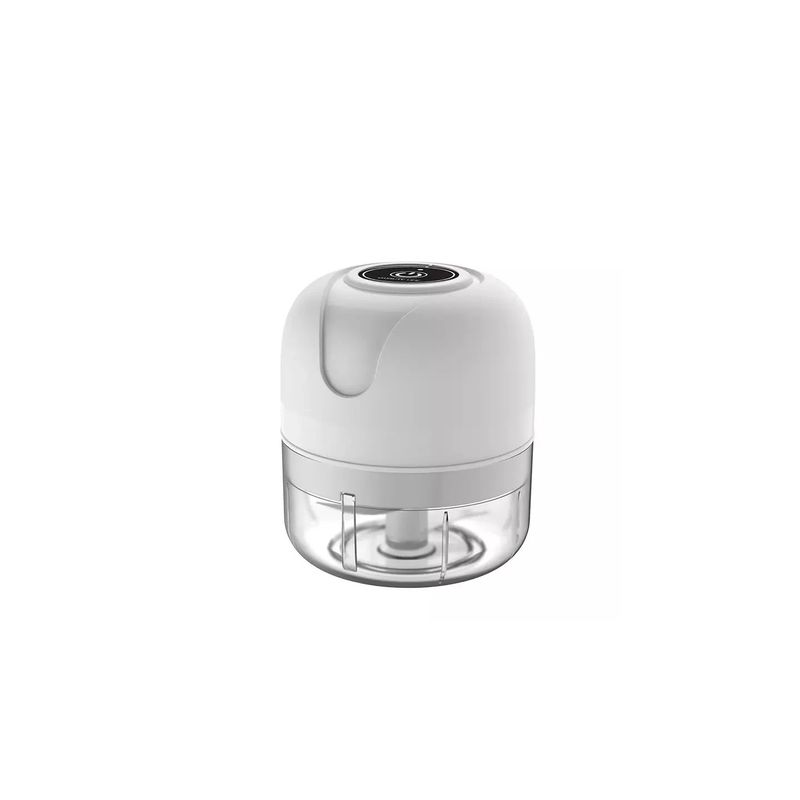 Electronice si Electrocasnice - Electrocasnice bucatarie - Mixere, tocatoare & roboti de bucatarie - Blendere si mini tocatoare - Mini Tocator Electric Portabil 100ML, Fara Fir, cu Lame din Otel Inoxidabil, 10 x 8 x 8 - Infinity.ro