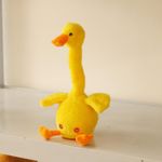 Jucarii, Copii si Bebe - Jucarii si jocuri - Jucarii de plus - Jucarie de plus interactiva, rata galbena, pentru copii, Inregistrarea si Redarea vocii - Infinity.ro