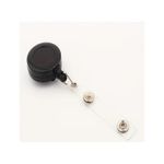 Carti si Birotica - Birotica - Accesorii de birou - Alte accesorii birou - Suport pentru ecuson cu clip metalic extensibil, pana la 900 mm, clip transparent, negru - Infinity.ro