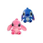 Jucarii, Copii si Bebe - Jucarii si jocuri - Jucarii de plus - Jucarii Plus Stitch, 22 cm, Personaj din Lilo&Stitch, pentru Fete, Baieti si Bebelusi, Albastru/Roz - Infinity.ro