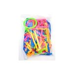 Jucarii, Copii si Bebe - Jucarii si jocuri - Jocuri si puzzle - Jocuri de societate - Joc Set 300 Betisoare de constructie educativ pentru copii, puzzle, multicolor, copii 3+ ani - Infinity.ro