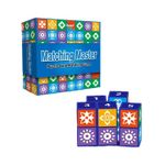 Jucarii, Copii si Bebe - Jucarii si jocuri - Jocuri si puzzle - Jocuri de societate - Joc Interactive Matching Master cu Cuburi si Carti, Asociere Simboluri si Culori pentru Copii - Infinity.ro