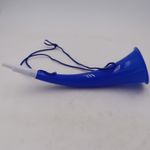 Casa si Gradina - Decoratiuni - Decoratiuni petrecere - Coifuri si suflatori - Goarna Curbata, Vuvuzela, Tip Corn, Pentru Petreceri, Evenimmente, Albastra, Varf Alb, 27 cm - Infinity.ro