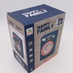 Jucarii, Copii si Bebe - Jucarii si jocuri - Jucarii de rol - Seturi de curatenie copii si accesorii - Masina de spalat de jucarie, 17 x 14x10 cm, albastra, 3 ani+, cu sunet, muzica, rotire cuva - Infinity.ro