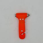 Casa si Gradina - Constructii - Scule de mana si unelte - Ciocane si dalti - Ciocan de urgenta 3 in 1 din plastic rosu  ABS, cu taietor pentru centura de siguranta si lanterna, - Infinity.ro