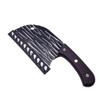 Casa si Gradina - Bucatarie si vesela - Vesela si tacamuri - Cutite si seturi de cutite - Cutit Tip Satar, Universal, Lama Forjata, Curbat, Maner Nituit, Protectie Lama, Agatatoare, 26 cm - Infinity.ro