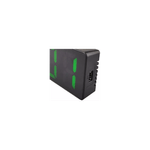 Casa si Gradina - Decoratiuni - Ceasuri - Ceas De Birou, Tip Masa, Afisare Temperatura, Alarma, Alimentare USB, Cu Led Verde, 16 X 6 Cm - Infinity.ro