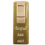 Market - Tutun si tigari - Articole si accesorii tutun - Bricheta Metalica Gravata, Personalizata cu Textul Tau, cu Gaz, Antivant, Reincarcabila, Aurie, Cutie - Infinity.ro