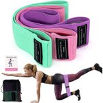 Sport si Outdoor - Fitness - Accesorii fitness - Benzi elastice fitness - Set 3 benzi elastice fitness, Niveluri diferite de rezistenta, Latex natural, 37.5x8 cm, Multicolor - Infinity.ro