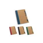 Carti si Birotica - Papetarie - Agende si calendare - Agende si carnete - Caiet cu spirala B6 cu 120 de pagini simple reciclate si coperta din hartie ecologica - Infinity.ro