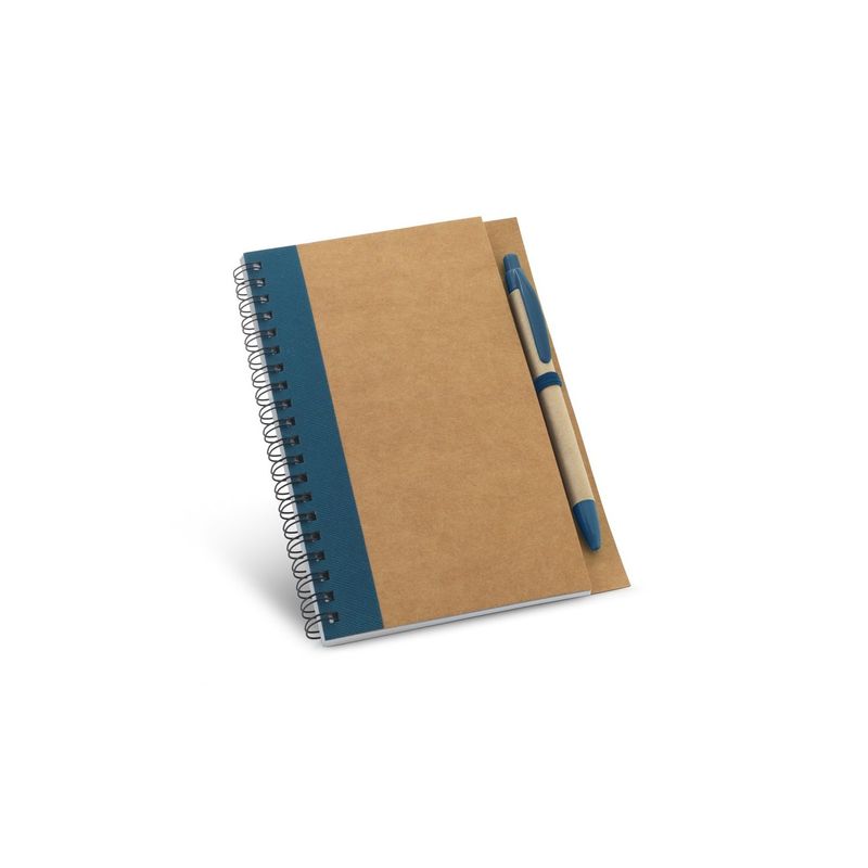 Carti si Birotica - Papetarie - Agende si calendare - Agende si carnete - Caiet cu spirala B6 cu 120 de pagini simple reciclate si coperta din hartie ecologica - Infinity.ro