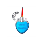 Market - Tutun si tigari - Articole si accesorii tutun - Bricheta Metalica in Forma de Inima, Personalizata cu Textul Tau, Antivant, Reincarcabila cu Gaz, Fade, 6 cm - Infinity.ro