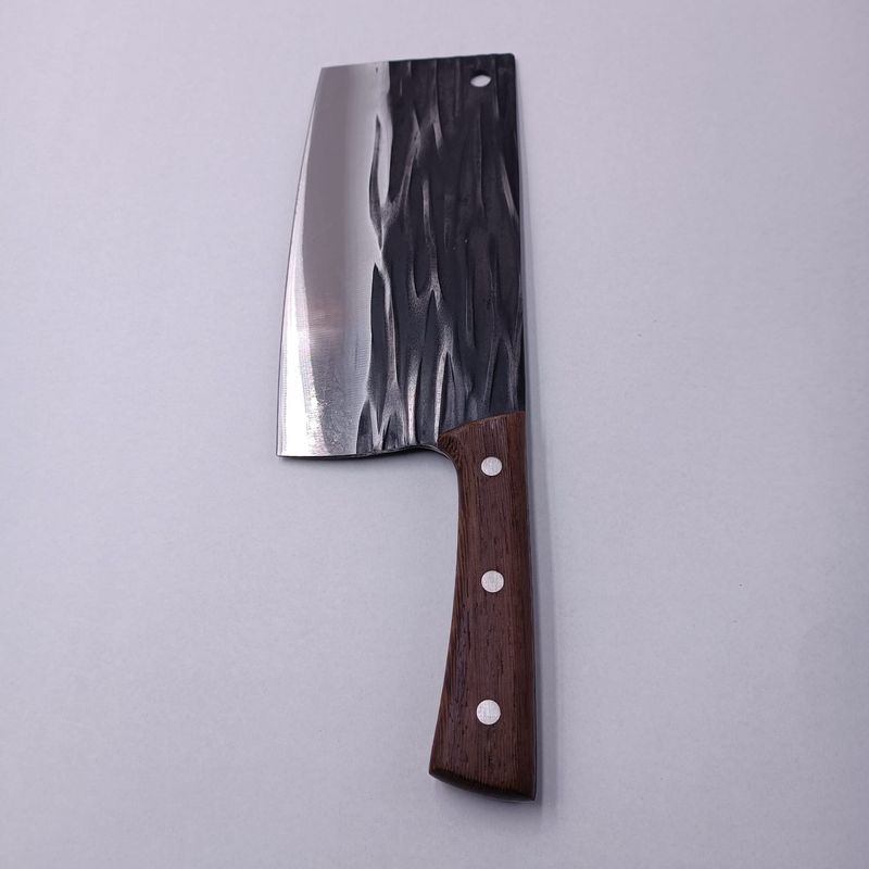 Casa si Gradina - Bucatarie si vesela - Vesela si tacamuri - Cutite si seturi de cutite - Cutit Tip Satar Pentru Transat si Feliat, Lama Forjata, Maner Nituit, Protectie Lama, Agatatoare, 31 cm - Infinity.ro