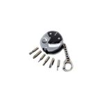 Sport si Outdoor - Camping - Cutite, bricege si accesorii - Cutite si bricege - Cutit mini breloc multifunctional surubelnite din otel inoxidabil cutit pliabil, negru - Infinity.ro