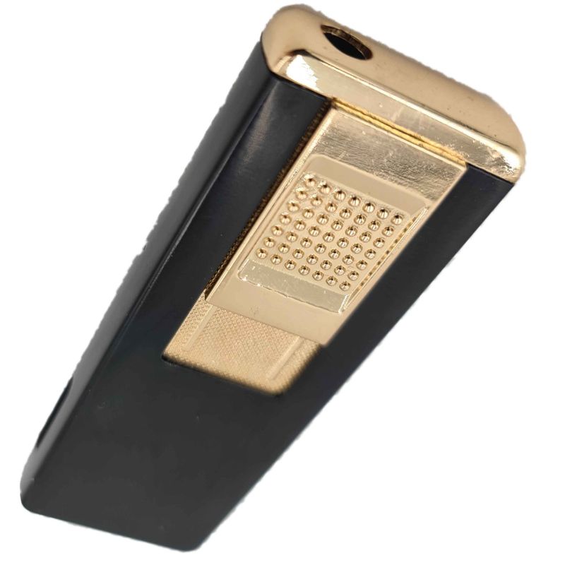 Market - Tutun si tigari - Articole si accesorii tutun - Bricheta Metalica Gravata, Personalizata cu Textul Tau, cu Gaz, Antivant, Reincarcabila, Neagra, Cutie - Infinity.ro