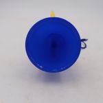 Casa si Gradina - Decoratiuni - Decoratiuni petrecere - Coifuri si suflatori - Goarna Curbata, Vuvuzela, Tip Corn, Pentru Petreceri, Evenimmente, Albastra, Varf Galben, 27 cm - Infinity.ro