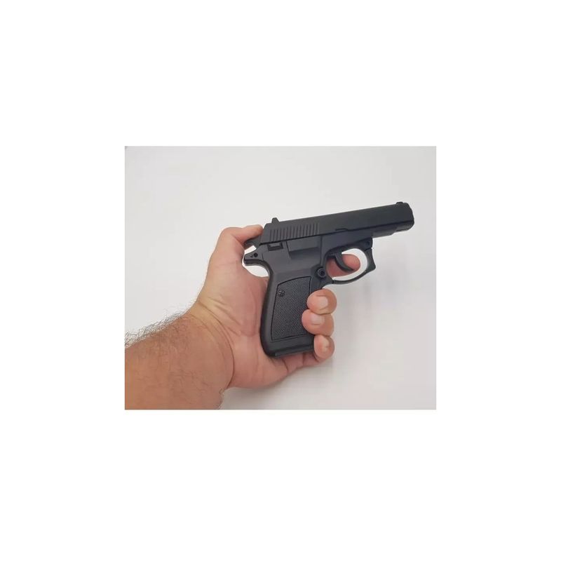 Market - Tutun si tigari - Articole si accesorii tutun - Bricheta Pistol Tip Revolver, Arma CZ 83 Calibru 7.65mm, Negru, Marime Naturala scara 1 la 1 - Infinity.ro