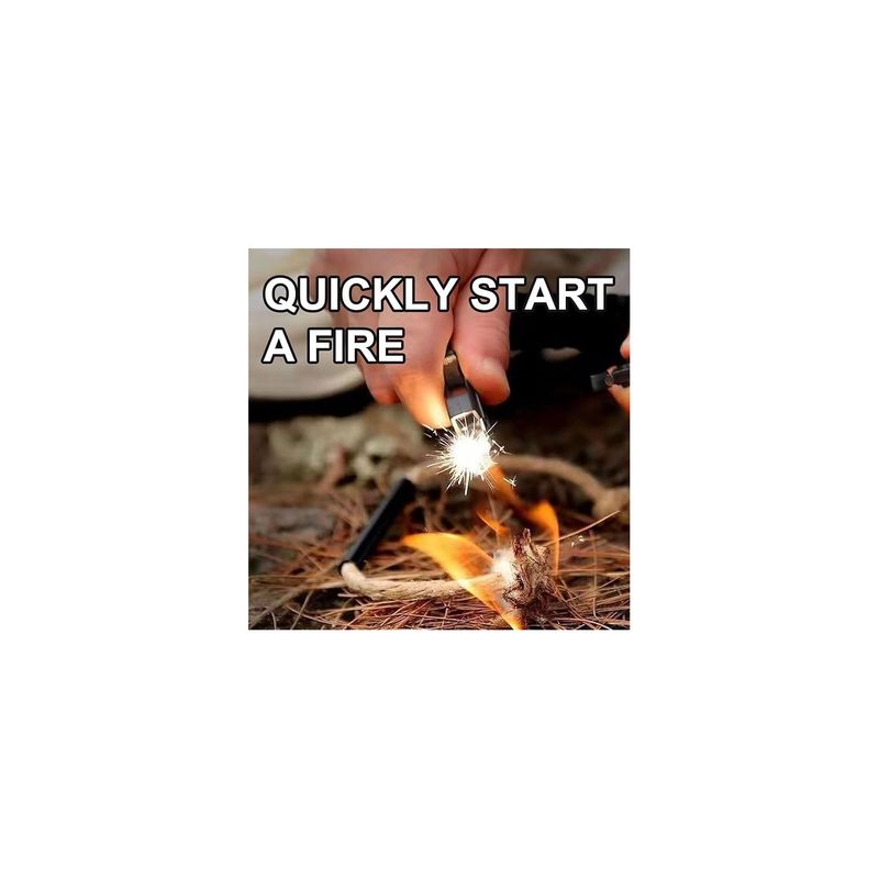 Fashion, accesorii si bijuterii - Femei - Bijuterii femei - Bratari femei - Bratara de supravietuire in aer liber, tip army, 5 in 1, paracord, busola , fluier, cutit, cremene, rosu, 26 cm - Infinity.ro