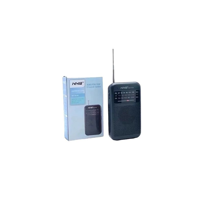 TV, Audio-Video si Foto - Portabile audio - Radio - Radio de Buzunar Model NNS NS-8138 - AM/FM/SW, cu Difuzor Incorporat, Alimentare pe Baterii - Infinity.ro