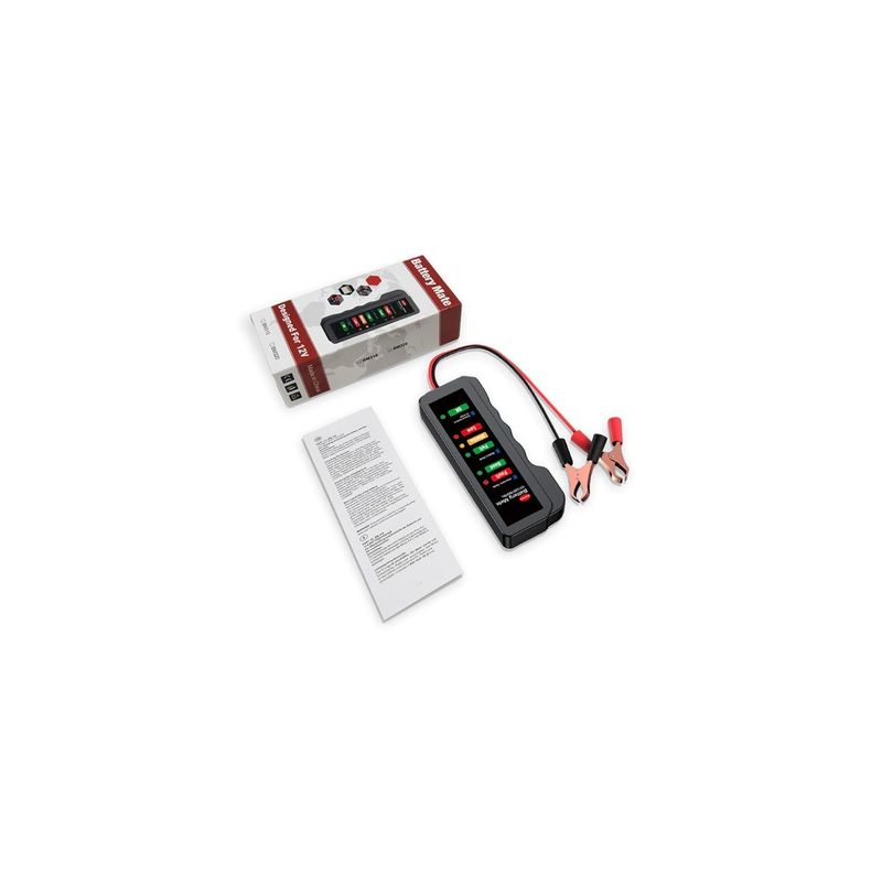 Auto si Moto - Reparatii si depanare - Scule auto - Testere si multimetre - Tester de alternator si baterie/acumulator Carguard, afisare LED, pentru autoturisme/camioane, tensiune 12v - Infinity.ro
