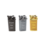 Market - Tutun si tigari - Articole si accesorii tutun - Bricheta Model Lampa Lui Aladin, Personalizata cu Textul Tau, Doua Flacari, Antivant, Reincarcabila, 8 cm - Infinity.ro