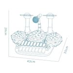 Jucarii, Copii si Bebe - Jucarii si jocuri - Jucarii de rol - Instrumente muzicale de jucarie - Jucarie Muzicala Pian si Toba, Microfon, pentru copii, Lumini si Sunete, 44 cm, Multicolor, - Infinity.ro