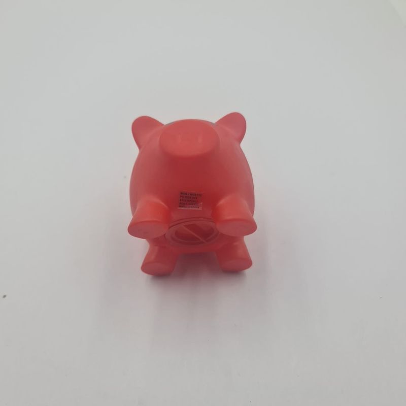 Carti si Birotica - Birotica - Accesorii de birou - Pusculite - Jucarie pentru copii pusculita porcusor, rosu PVC reutilizabila, 69 x 73 x 89 mm, Dalimag - Infinity.ro