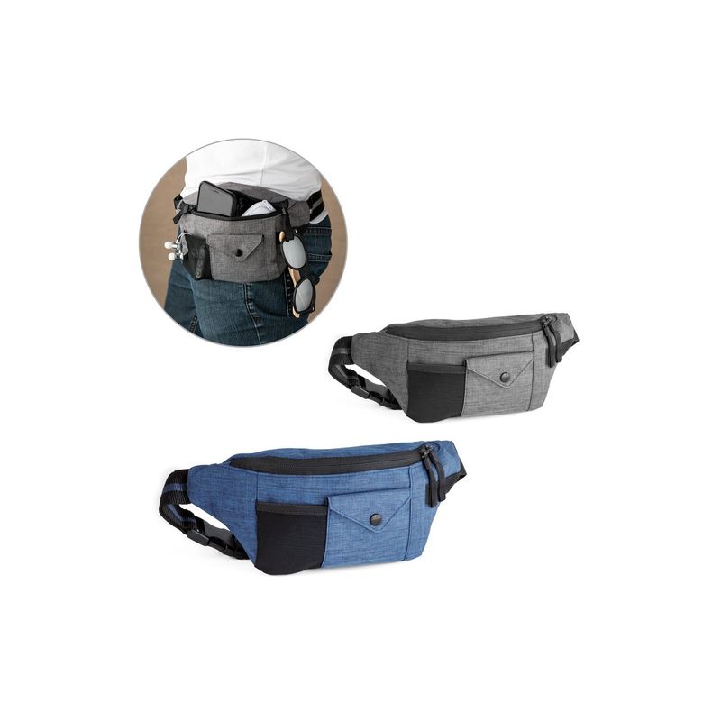 Fashion, accesorii si bijuterii - Femei - Accesorii femei - Genti si rucsacuri femei - Borseta in 300D, cu fermoar si buzunar interior din plasa elastica si buzunar pe spate, gri - Infinity.ro