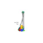Jucarii, Copii si Bebe - Jucarii si jocuri - Jucarii & jocuri educative - Jucarii interactive - Jucarie Mini Golf Pentru Copii, 3 Crose si 2 Mingi, 2 Gauri, 2 popice, 50 cm, Multicolor, +3 ani - Infinity.ro