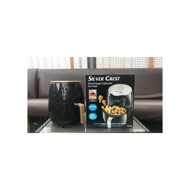 Electronice si Electrocasnice - Electrocasnice bucatarie - Aparate de gatit & desert - Friteuze - Friteuza cu aer cald fara ulei air fryer capacitate 6l ecran digital functie de coacere - Infinity.ro