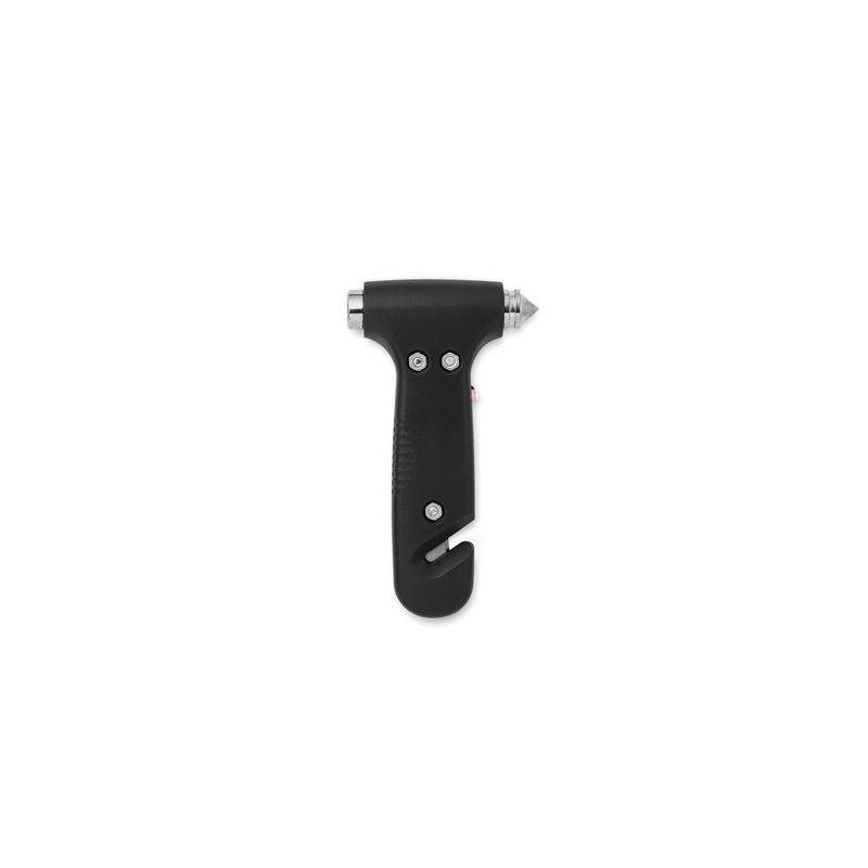 Casa si Gradina - Constructii - Scule de mana si unelte - Ciocane si dalti - Ciocan de urgenta 3 in 1 din plastic ABS, cu taietor pentru centura de siguranta si lumina LED - Infinity.ro