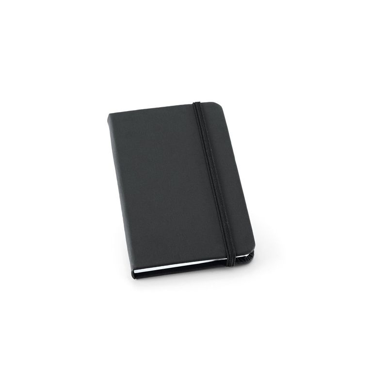 Carti si Birotica - Papetarie - Agende si calendare - Agende si carnete - Bloc de notite de buzunar cu 160 de pagini simple, coperta tare din PU, banda elastica, 14x9 cm - Infinity.ro