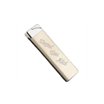 Market - Tutun si tigari - Articole si accesorii tutun - Bricheta cu Flacara Verde, Personalizata cu Textul Tau, Model Slim de Metal, Antivant, Reincarcabil, 8 cm - Infinity.ro