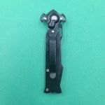 Sport si Outdoor - Camping - Cutite, bricege si accesorii - Cutite si bricege - Briceag Deschidere a Lamei pe Buton, Model Romburi, Sistem Prindere Curea, Argintiu, 20 cm - Infinity.ro