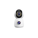 Casa si Gradina - Electrice - Smart Home - Camere de supraveghere - Camera de Supraveghere cu MicroSD 64 GB WiFi, Dubla, Model JT-8292, 1080p Full HD, Baby Monitor, cu Senzor de Miscare - Infinity.ro